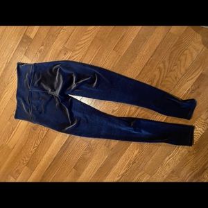 Spanx velvet leggings